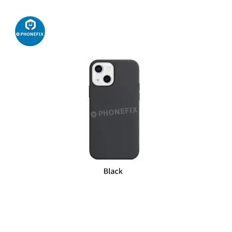 Coque de protection antichoc en silicone souple pour iPhone avec Magsafe