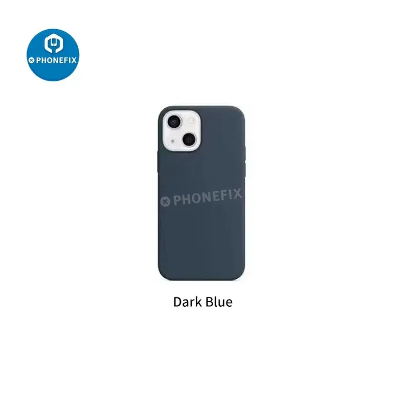 Coque de protection antichoc en silicone souple pour iPhone avec Magsafe