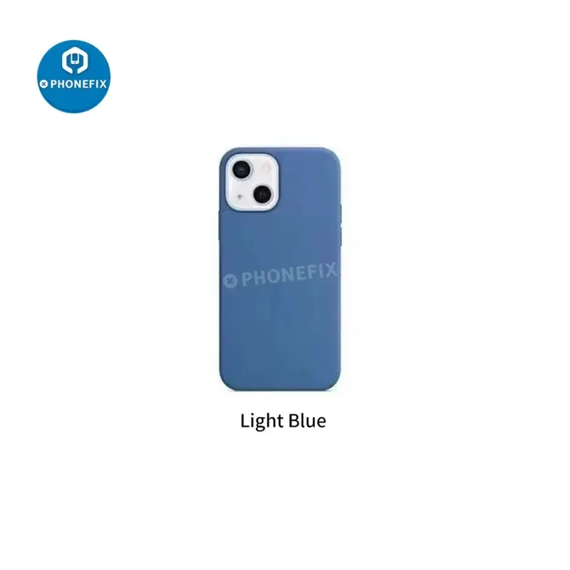 Coque de protection antichoc en silicone souple pour iPhone avec Magsafe