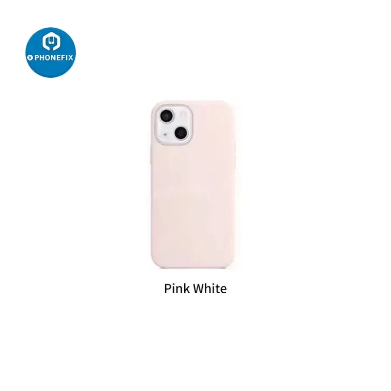 Coque de protection antichoc en silicone souple pour iPhone avec Magsafe