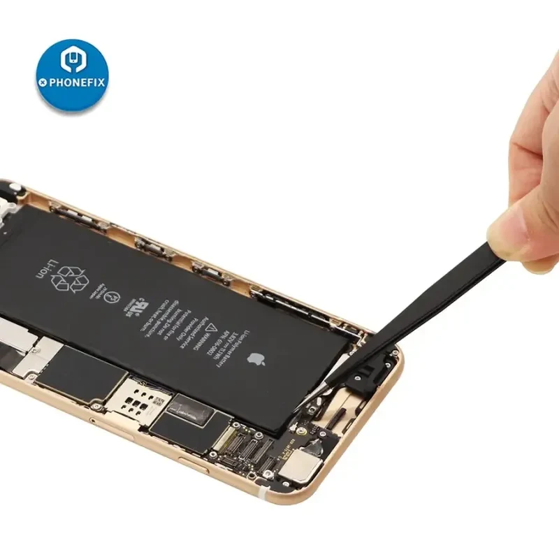 Pince à épiler antistatique en acier inoxydable pour téléphone, outil de retrait de circuits intégrés