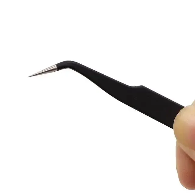 Pince à épiler antistatique en acier inoxydable pour téléphone, outil de retrait de circuits intégrés