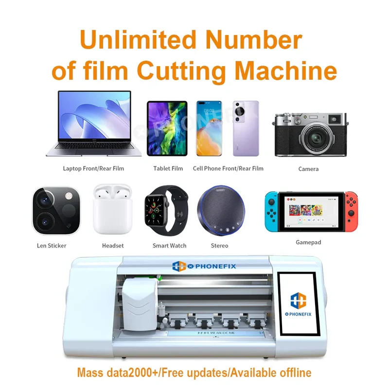 Machine de découpe de film intelligent FX-866 pour protection d'écran de téléphone et tablette