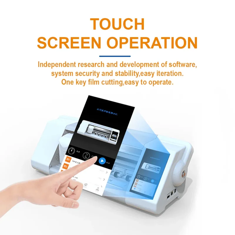 Machine de découpe de film intelligent FX-866 pour protection d'écran de téléphone et tablette