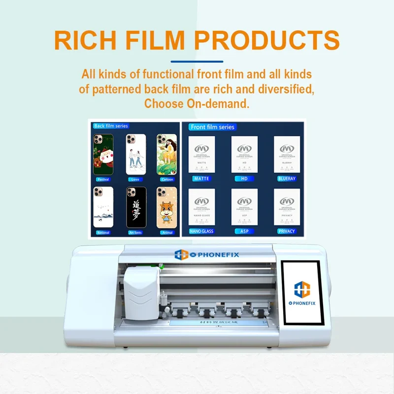 Machine de découpe de film intelligent FX-866 pour protection d'écran de téléphone et tablette