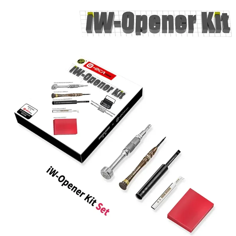 Kit d'ouverture iW pour Apple Watch, outil de démontage et d'ouverture, jeu de tournevis