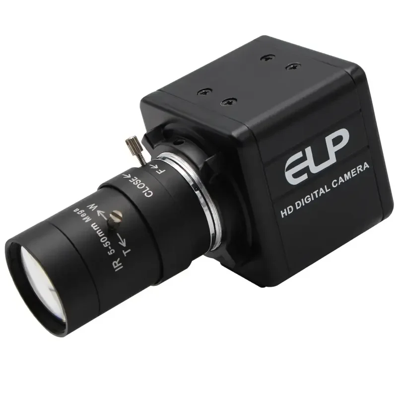 Webcam USB 3.0 haute vitesse à focale variable pour ordinateur