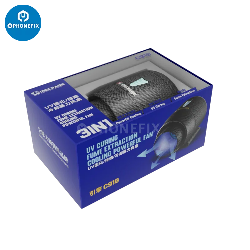 Mini ventilateur de refroidissement USB 2UUL pour aspirateur de fumée de soudage
