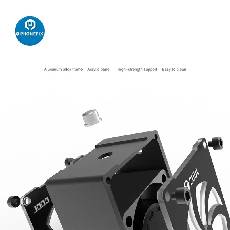 Mini ventilateur de refroidissement USB 2UUL pour aspirateur de fumée de soudage