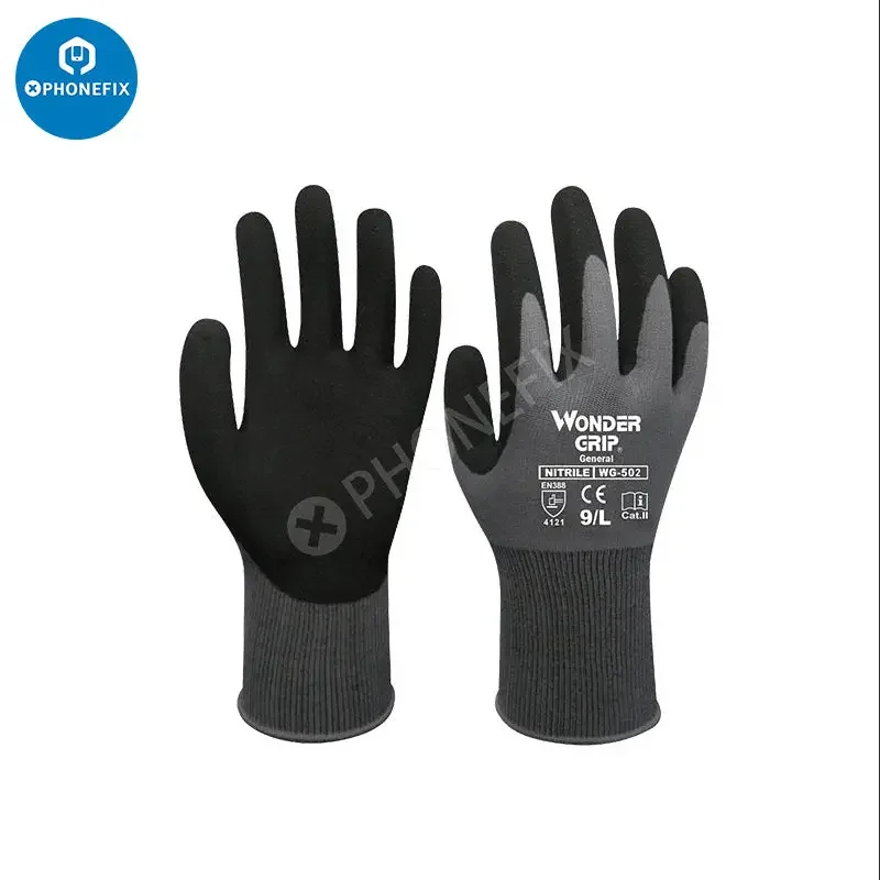 Gants de protection antidérapants et résistants aux coupures pour un travail en toute sécurité