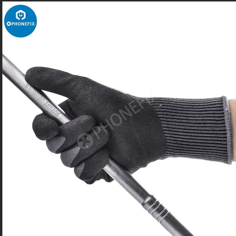Gants de protection antidérapants et résistants aux coupures pour un travail en toute sécurité