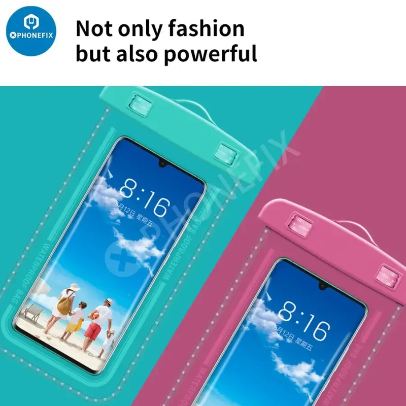 Sac étanche transparent universel pour téléphone portable