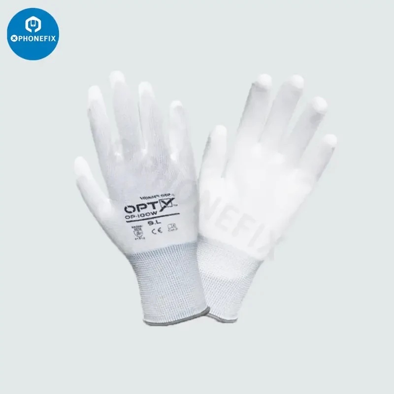 Gants de sécurité antidérapants et antistatiques avec revêtement PU