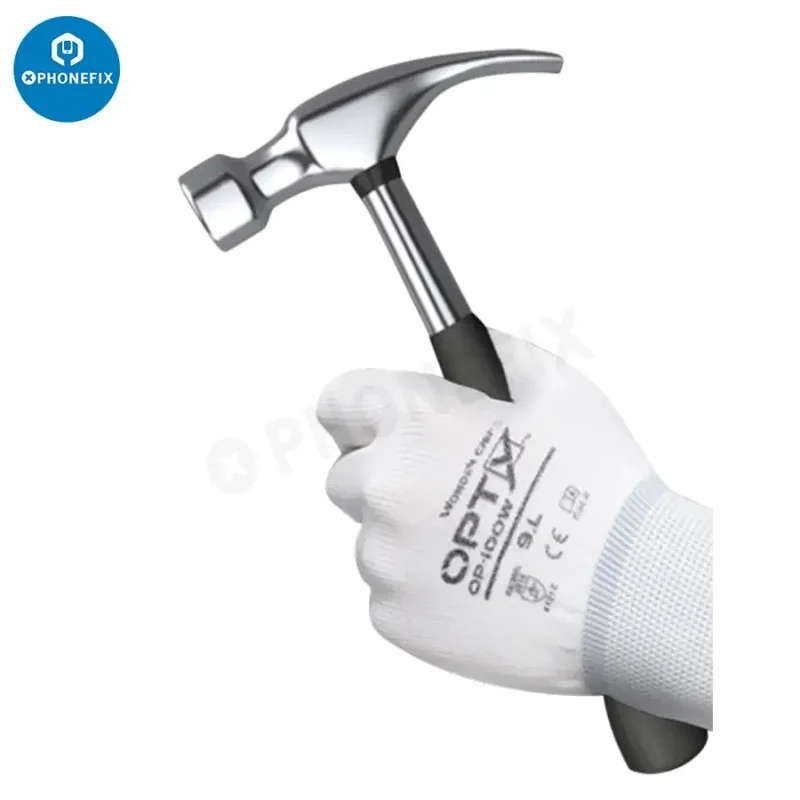 Gants de sécurité antidérapants et antistatiques avec revêtement PU