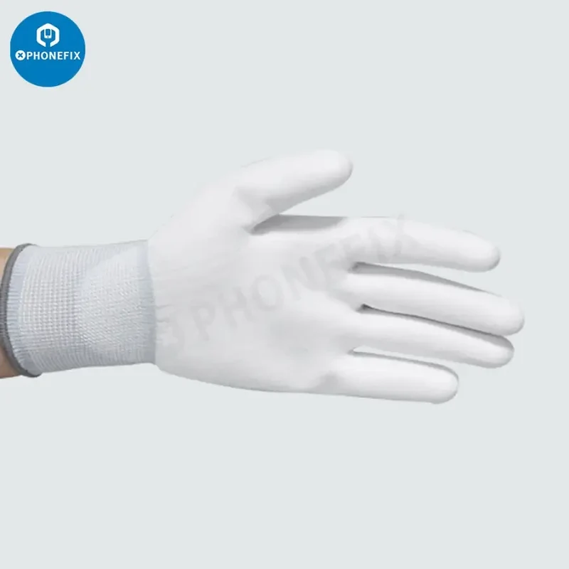 Gants de sécurité antidérapants et antistatiques avec revêtement PU