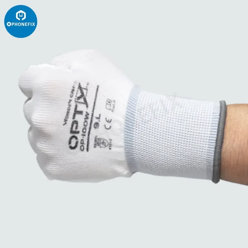 Gants de sécurité antidérapants et antistatiques avec revêtement PU