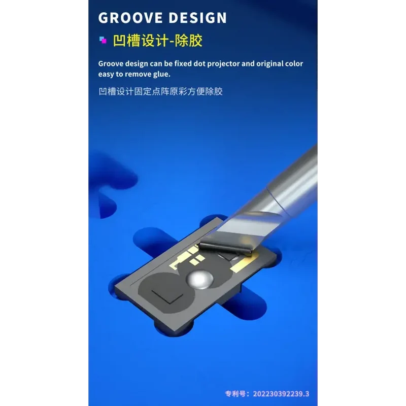 Projecteur de points MECHANIC F-FIX, fixation d'identification de visage, base de rebillage