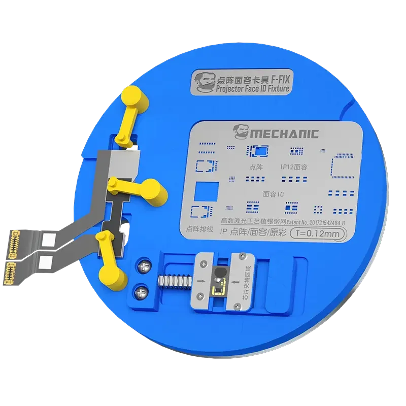 Projecteur de points MECHANIC F-FIX, fixation d'identification de visage, base de rebillage