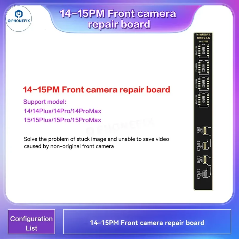 Programmeur i2C i6S A8S pour écran iPhone True Tone Face ID Repair