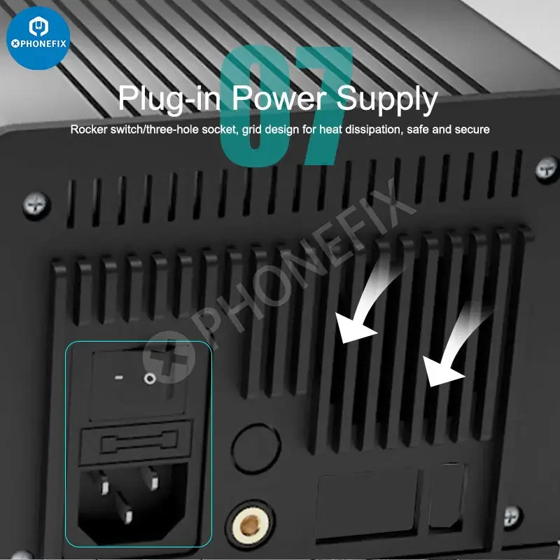 Station de soudage de précision intelligente électrique Quick Q8