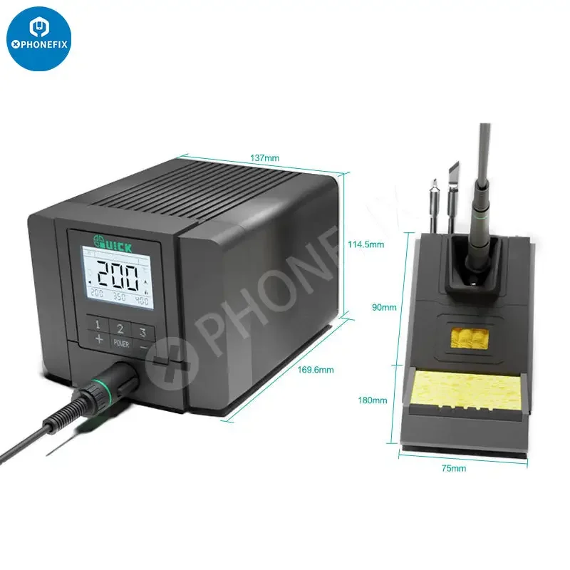 Station de soudage de précision intelligente électrique Quick Q8