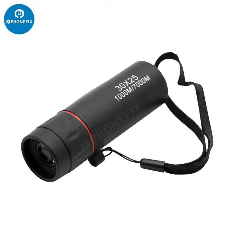 Télescope monoculaire HD 30x25 à zoom optique