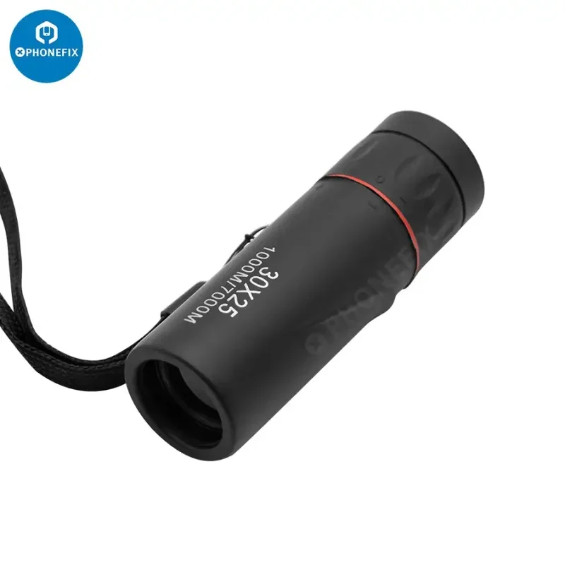Télescope monoculaire HD 30x25 à zoom optique