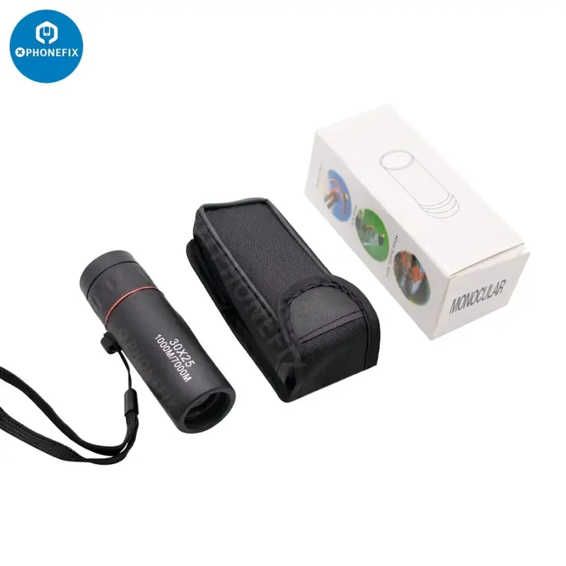 Télescope monoculaire HD 30x25 à zoom optique