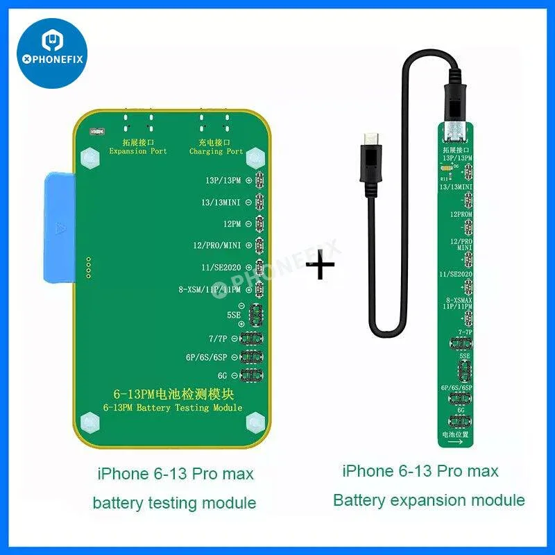 Module d'extension de détection de batterie JC pour iPhone 6-15 Pro Max