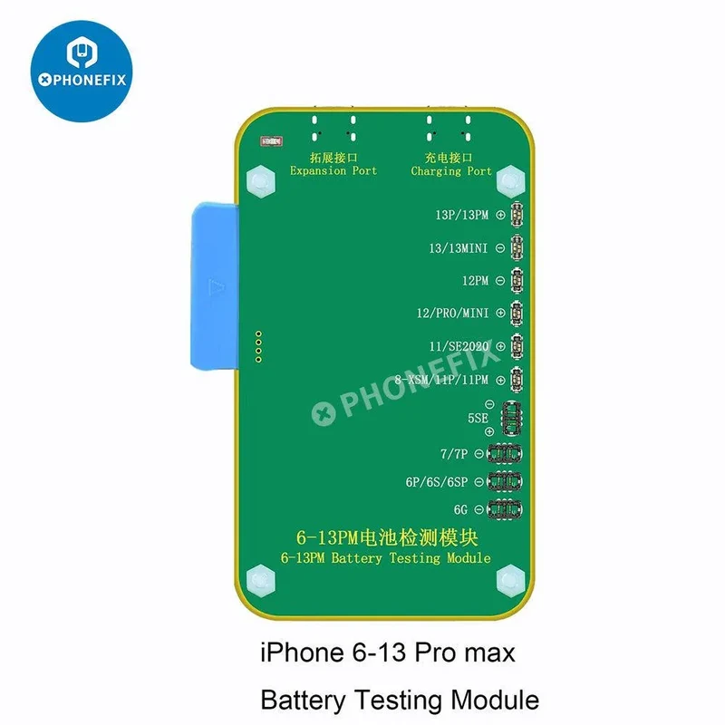 Module d'extension de détection de batterie JC pour iPhone 6-15 Pro Max
