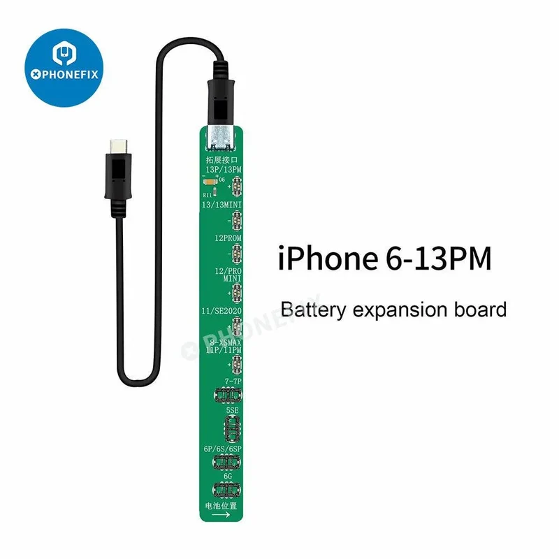 Module d'extension de détection de batterie JC pour iPhone 6-15 Pro Max