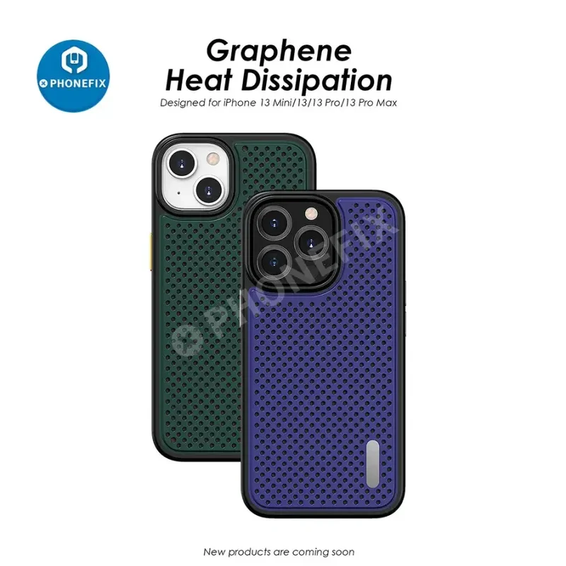Coque antichoc en graphène pour iPhone 15 ProMax