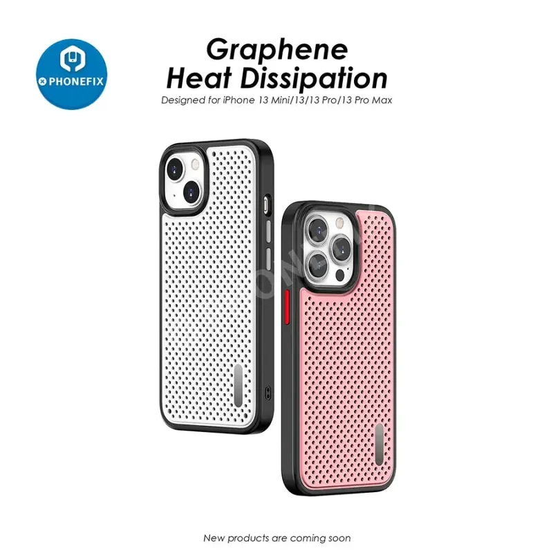 Coque antichoc en graphène pour iPhone 15 ProMax