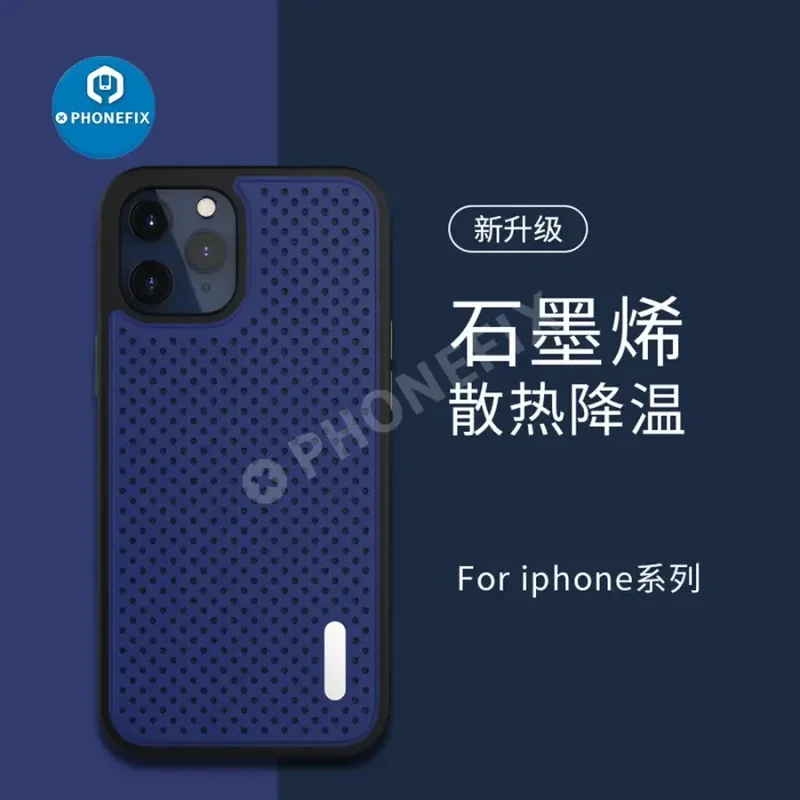 Coque antichoc en graphène pour iPhone 15 ProMax