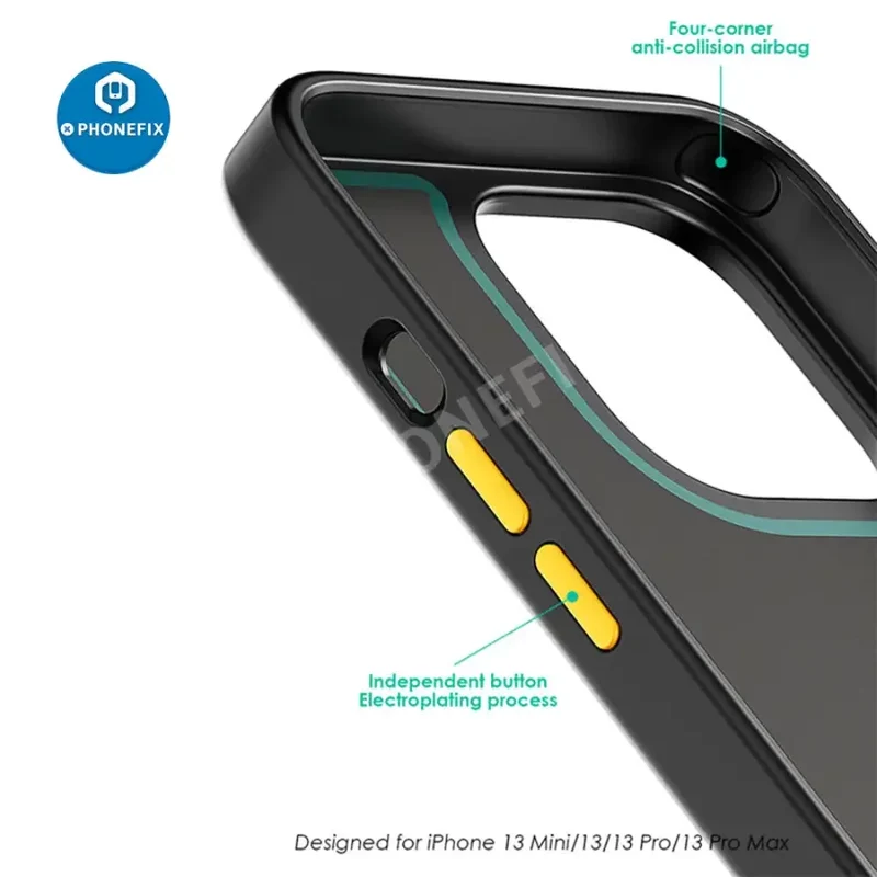 Coque antichoc en graphène pour iPhone 15 ProMax