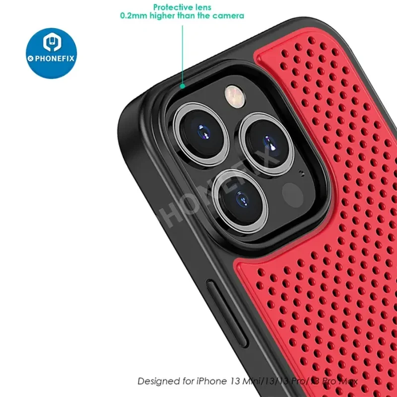 Coque antichoc en graphène pour iPhone 15 ProMax