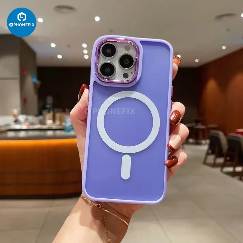 Coque magnétique compatible avec Apple iPhone X-15 Promax