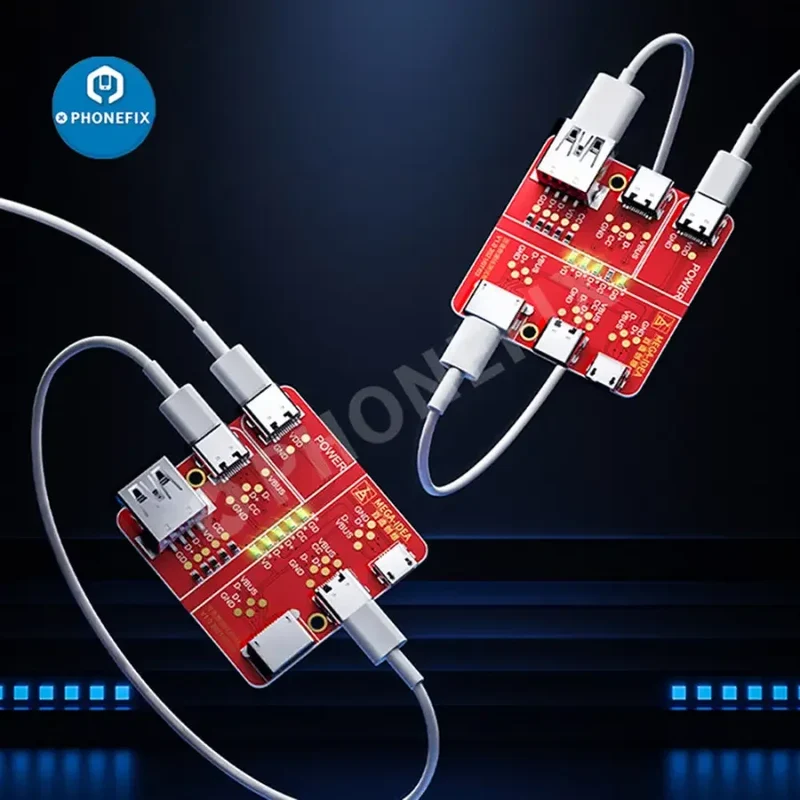Outil de test de la carte de détection marche/arrêt du câble de données USB QianLi Mega-iDea