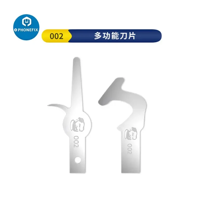 MECHANIC 002 Lames pour dissolvant de colle BGA IC Chip Dégommage Grattage Couteau