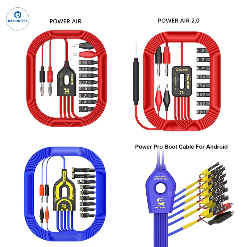 Câble de démarrage Mechanic Power Air Pro pour iPhone 6-16PM et téléphones Android
