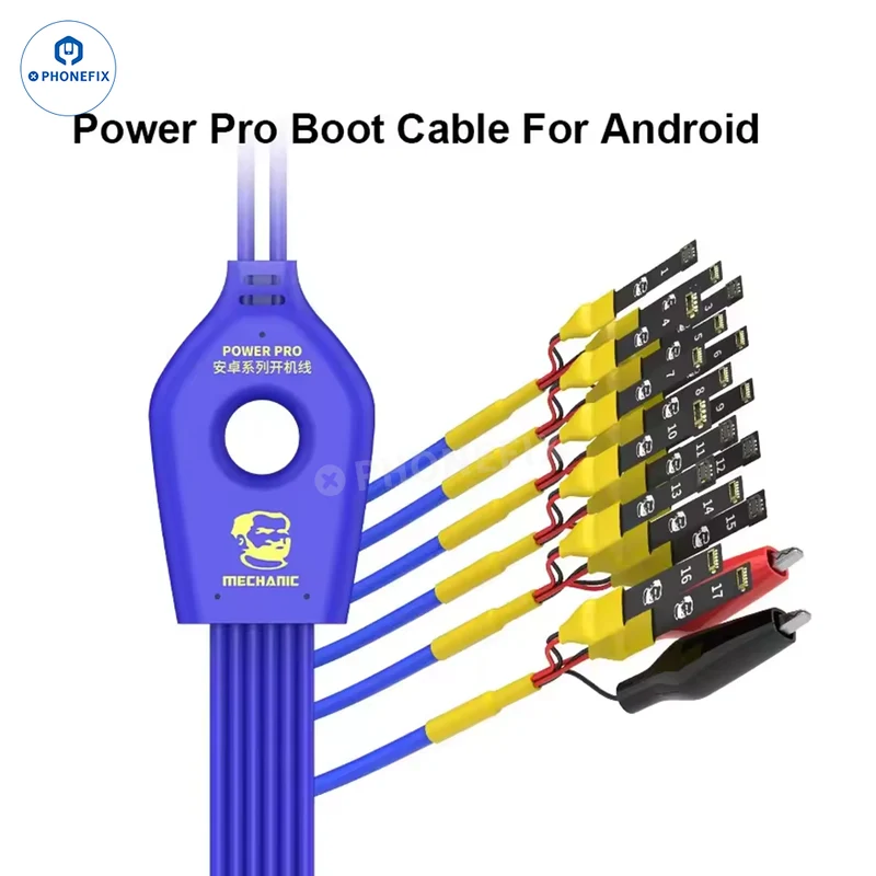 Câble de démarrage Mechanic Power Air Pro pour iPhone 6-16PM et téléphones Android