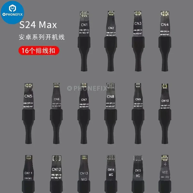 Câble d'alimentation de démarrage Mechanic S24 Max pour iPhone et Android