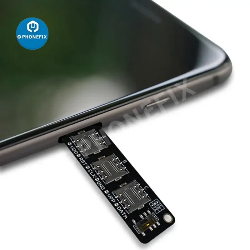 Carte de test IP universelle 3 en 1 pour iPhone Android et SIM