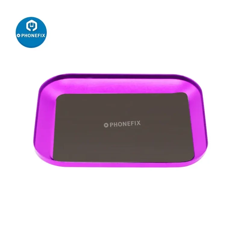 Plateau à vis magnétique en alliage d'aluminium pour téléphone, pièces de réparation de voiture télécommandée