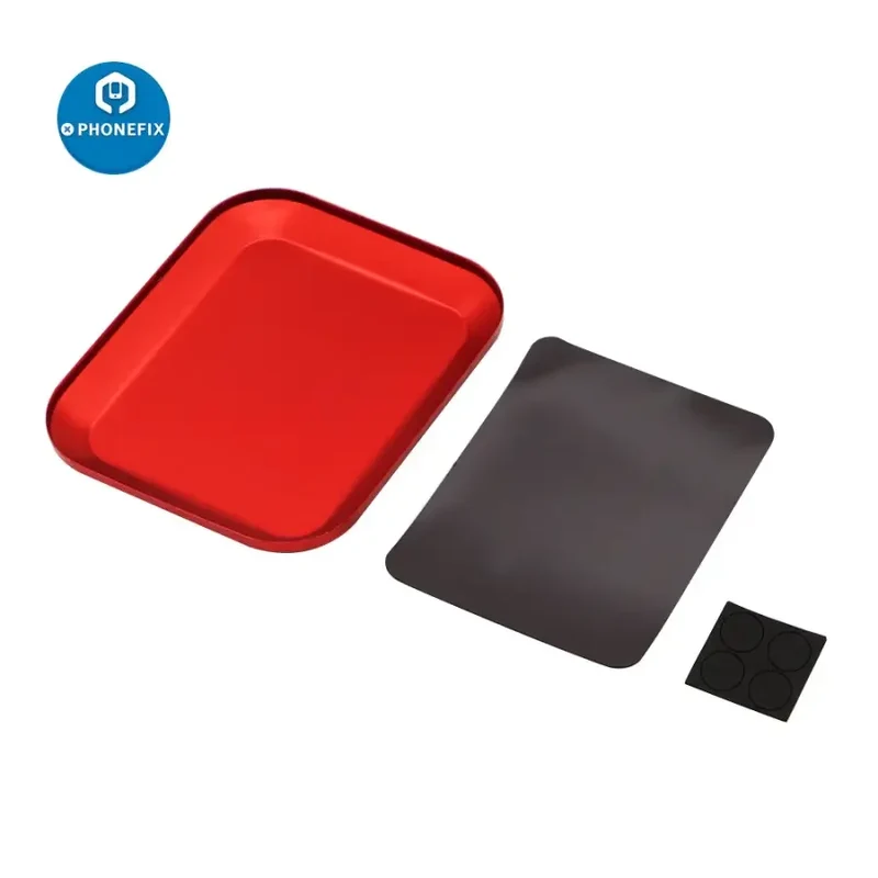 Plateau à vis magnétique en alliage d'aluminium pour téléphone, pièces de réparation de voiture télécommandée