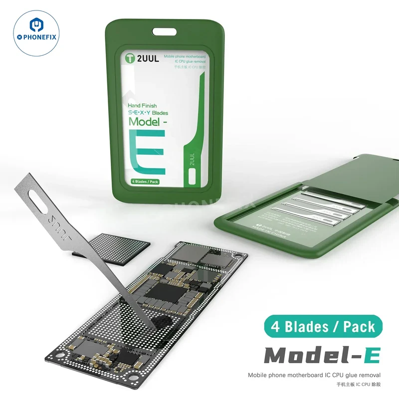 Ensemble de lames sexy 2 en 4 pour le nettoyage des cartes mères et des circuits imprimés