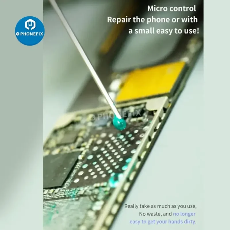 Huile de masque de soudure verte/noire Micro Control pour la réparation des circuits imprimés de téléphones