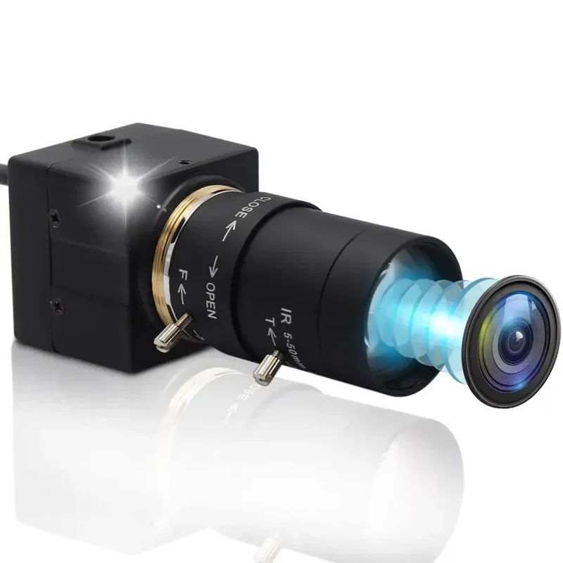 Caméra vidéo industrielle USB haute résolution 8MP CCTV