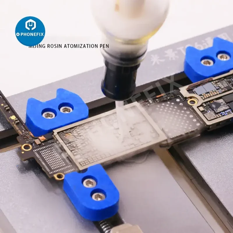 Stylo d'atomisation de colophane Mijing pour téléphone, détection de court-circuit sur circuit imprimé
