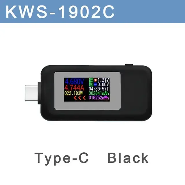 Testeur de tension et de courant USB multifonction 10 en 1 de type C